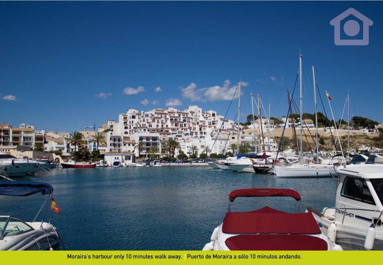 Solhabitat Sunny Hill Villa Moraira Exteriör bild