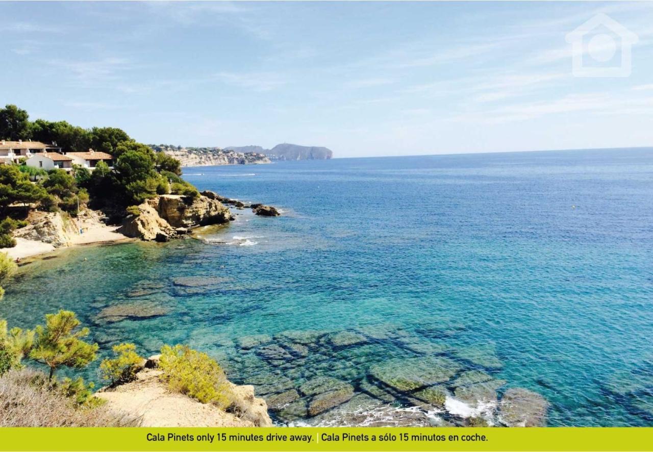Solhabitat Sunny Hill Villa Moraira Exteriör bild